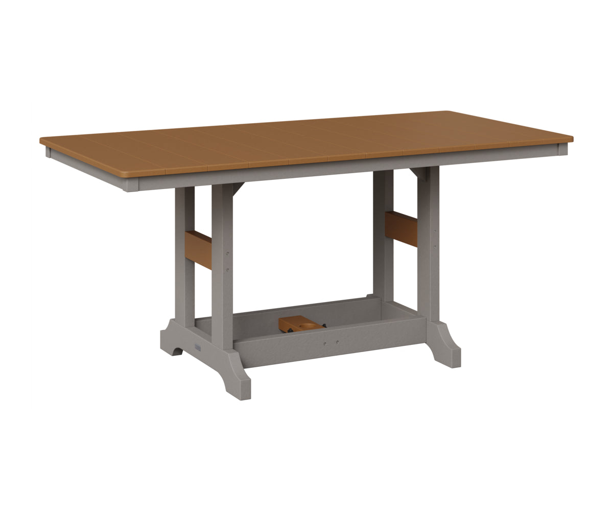 Garden Classic 33" x 66" Rectangular Table - Counter Height