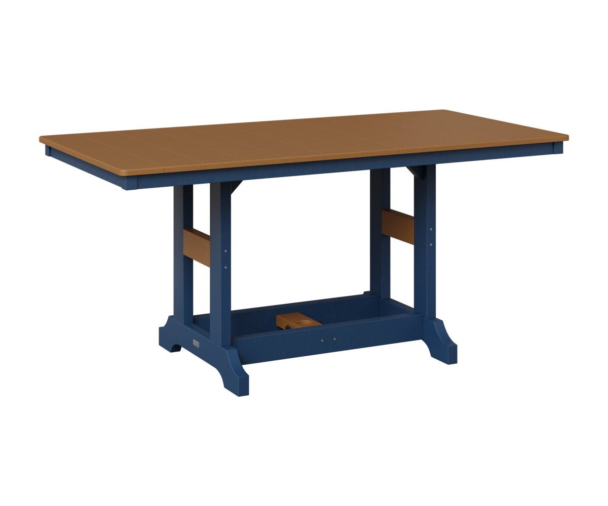Garden Classic 33" x 66" Rectangular Table - Bar Height
