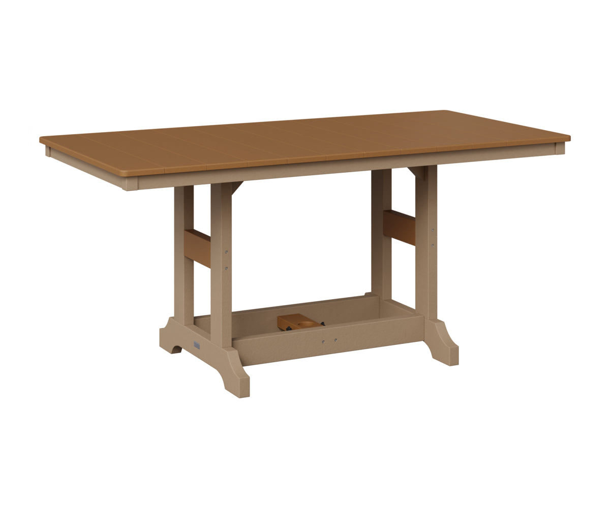 Garden Classic 33" x 66" Rectangular Table - Dining Height