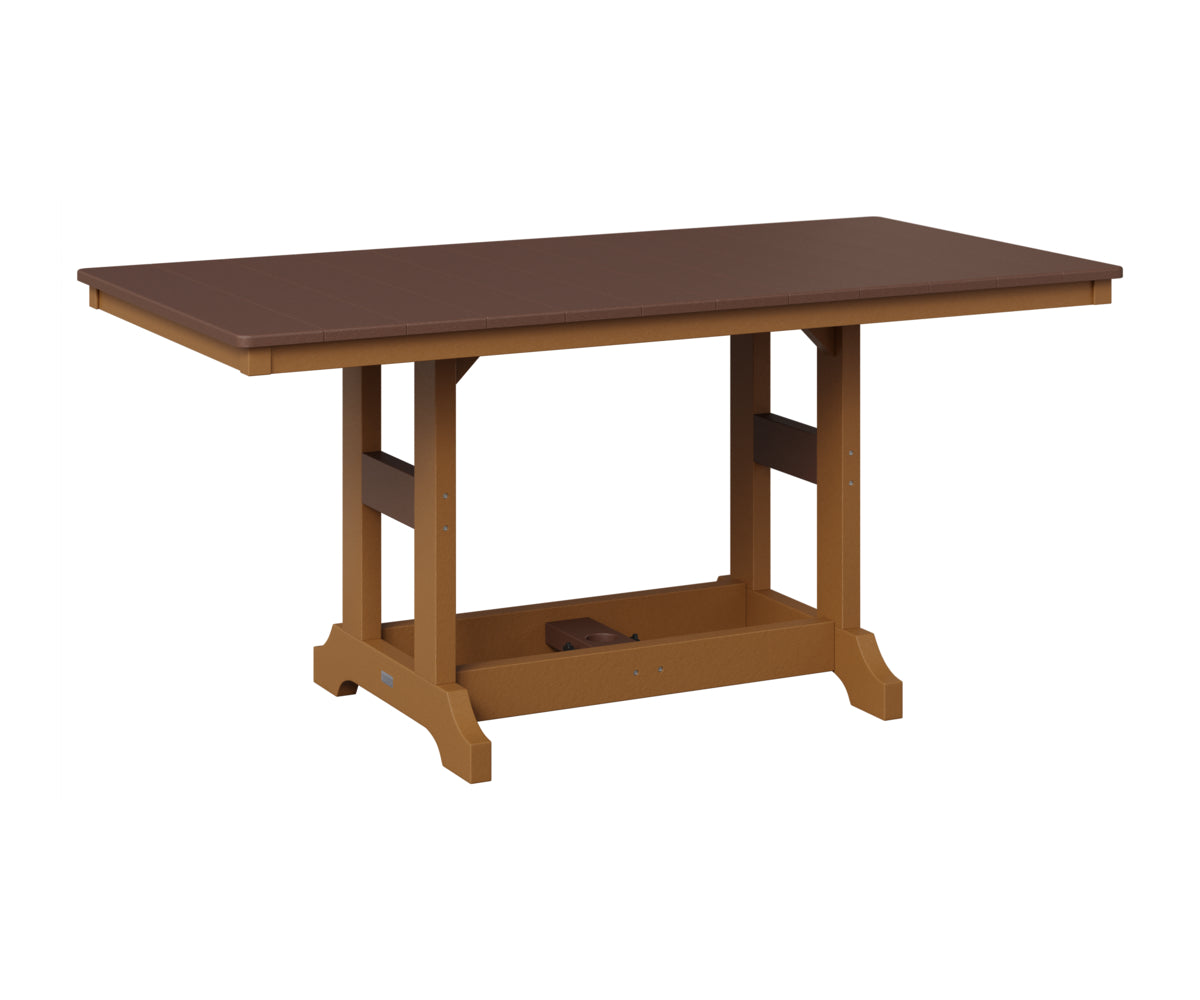 Garden Classic 33" x 66" Rectangular Table - Bar Height