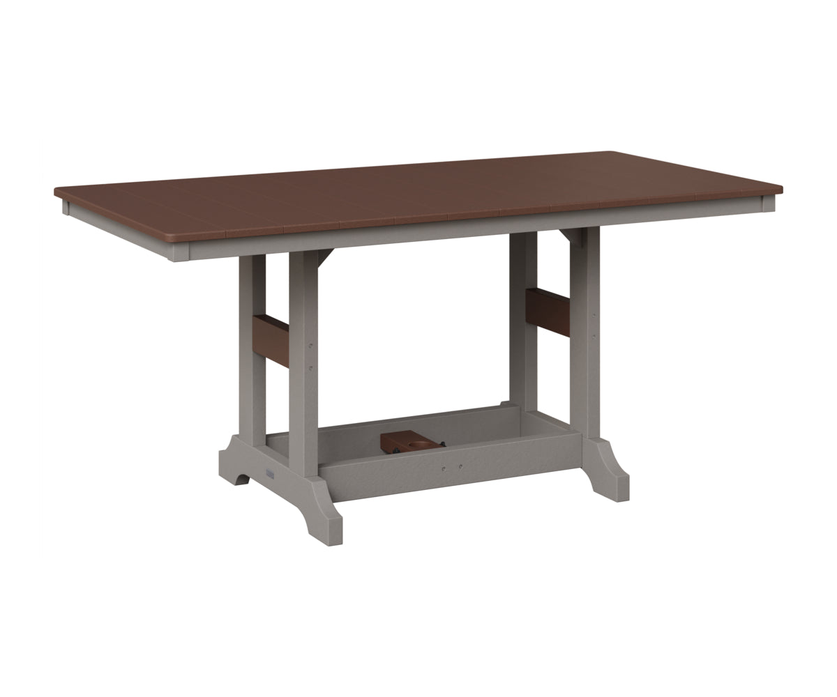 Garden Classic 33" x 66" Rectangular Table - Counter Height