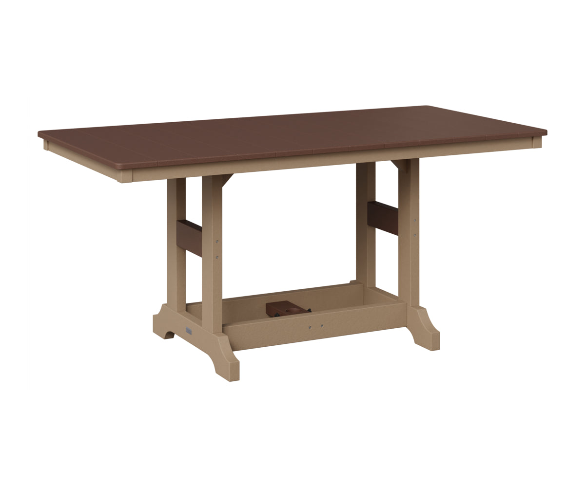 Garden Classic 33" x 66" Rectangular Table - Dining Height