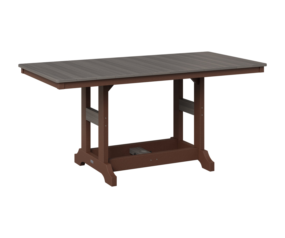 Garden Classic 33" x 66" Rectangular Table - Bar Height