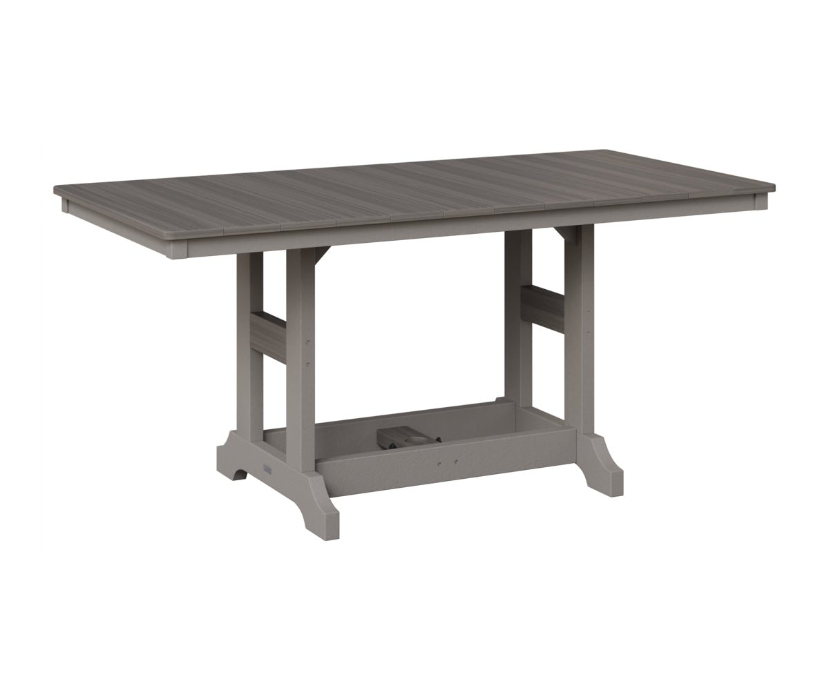Garden Classic 33" x 66" Rectangular Table - Counter Height