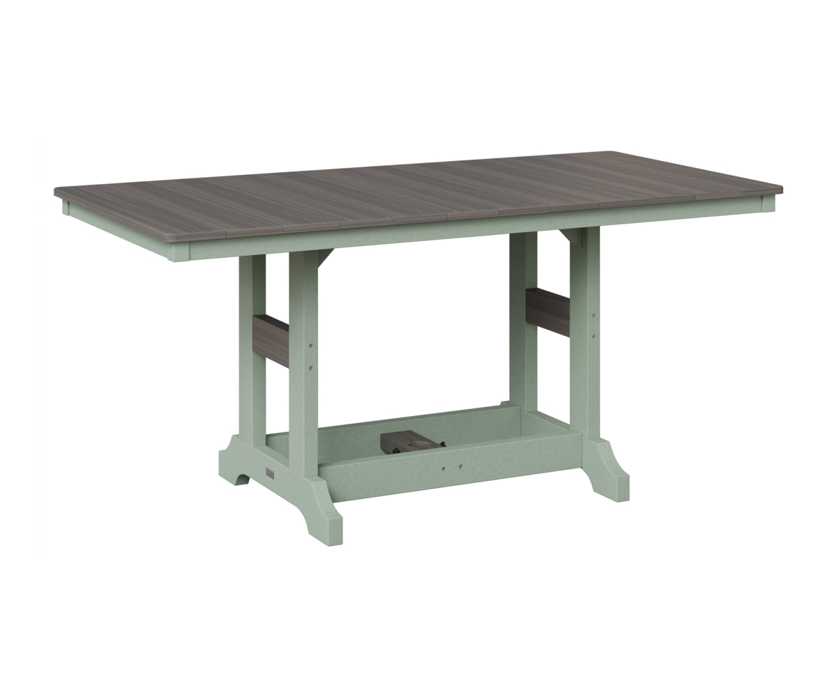 Garden Classic 33" x 66" Rectangular Table - Bar Height