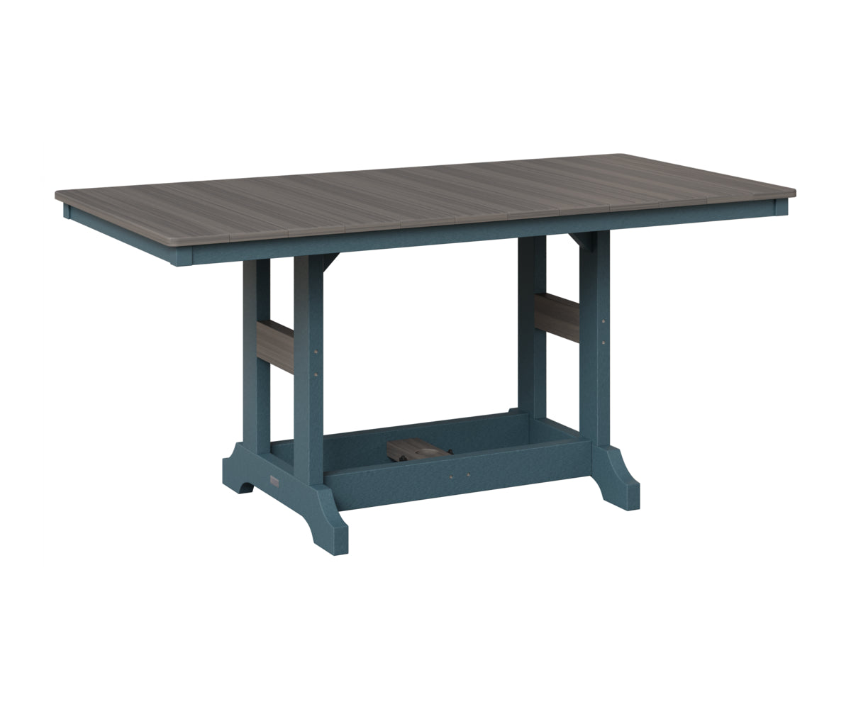 Garden Classic 33" x 66" Rectangular Table - Bar Height