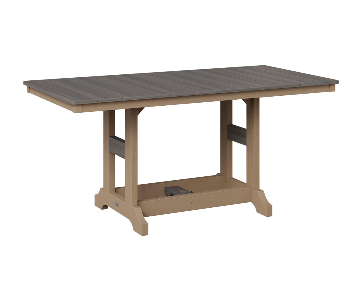 Garden Classic 33" x 66" Rectangular Table - Bar Height