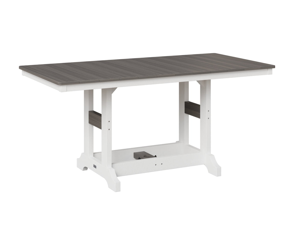 Garden Classic 33" x 66" Rectangular Table - Counter Height