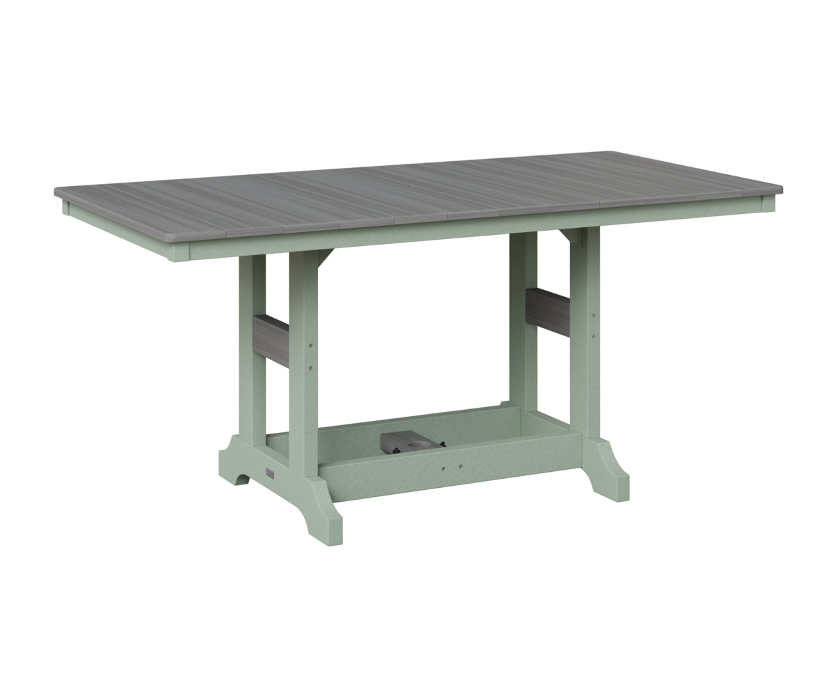 Garden Classic 33" x 66" Rectangular Table - Counter Height