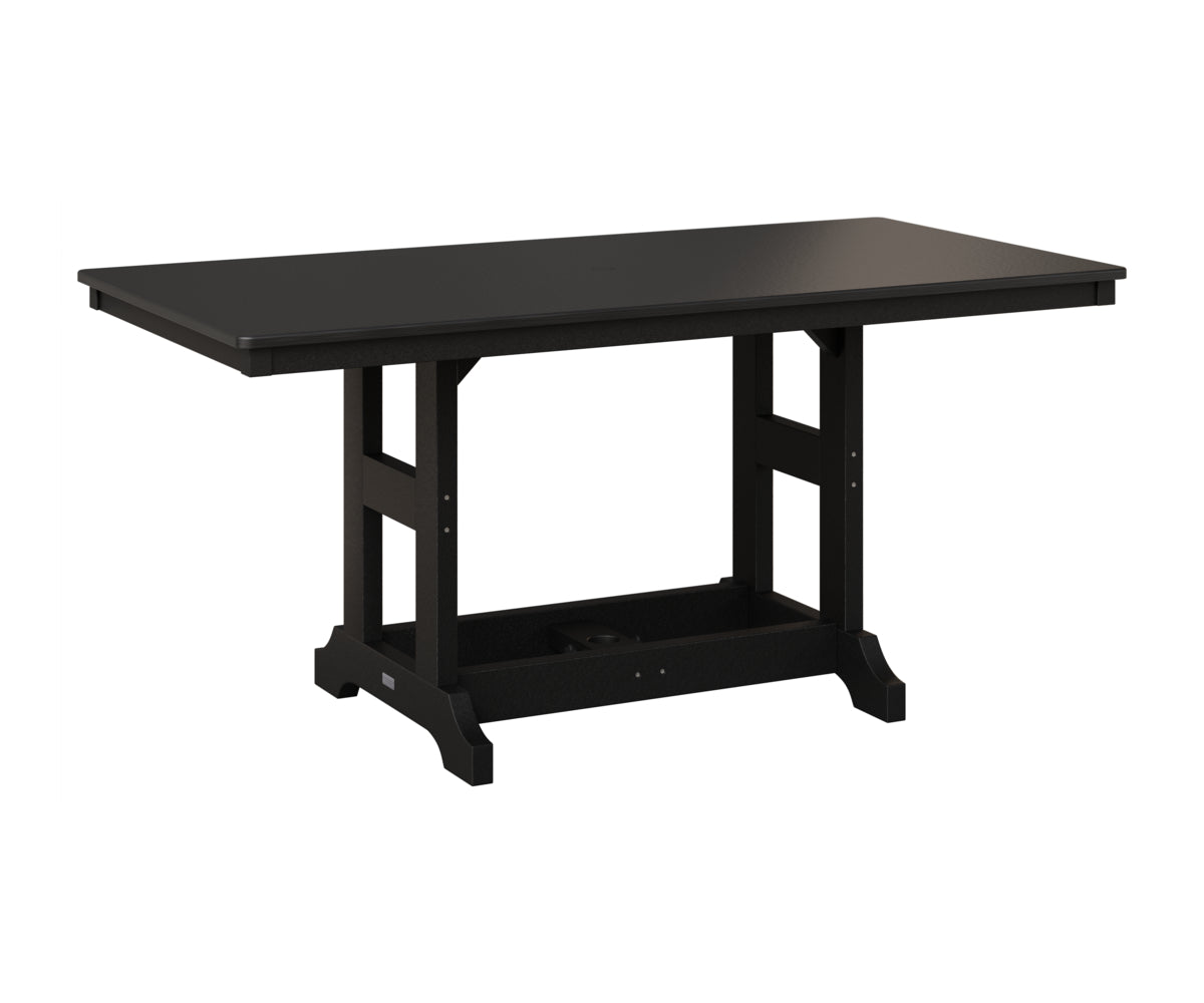 Garden Classic 33" x 66" Rectangular Table - Counter Height