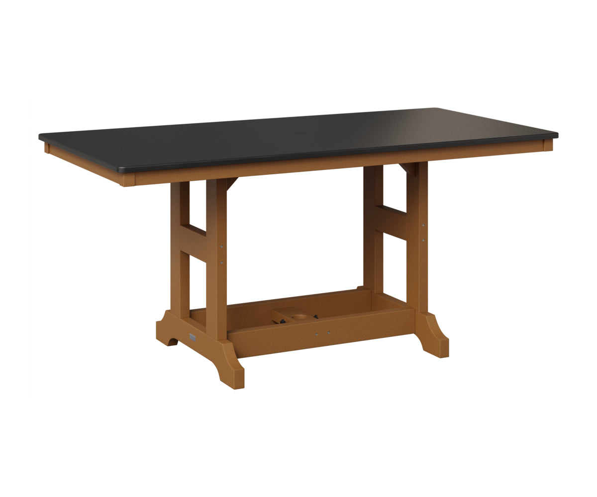 Garden Classic 33" x 66" Rectangular Table - Counter Height