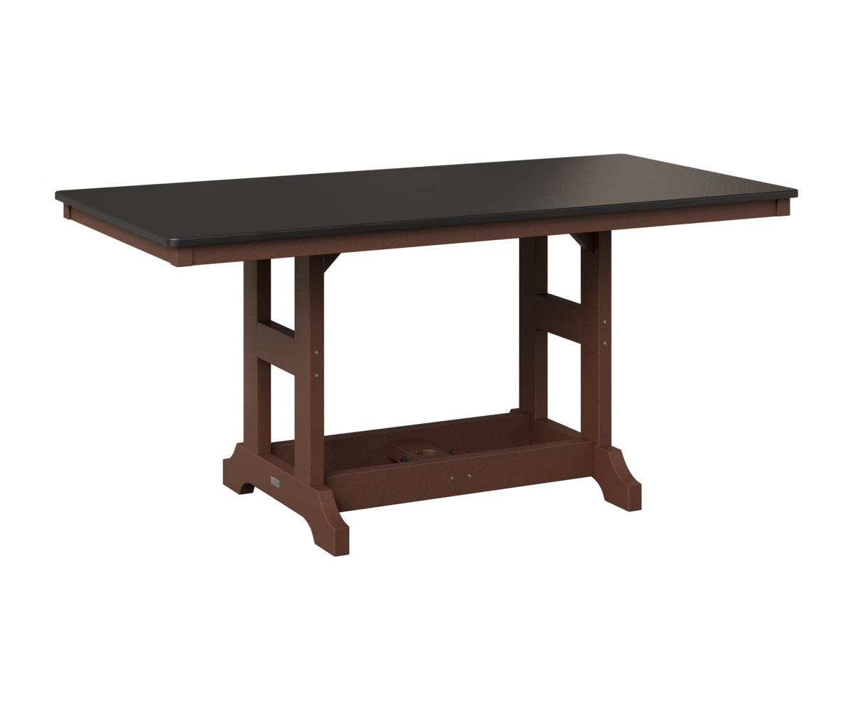 Garden Classic 33" x 66" Rectangular Table - Bar Height