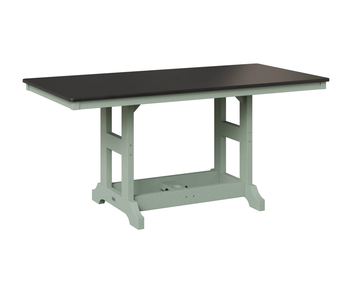 Garden Classic 33" x 66" Rectangular Table - Dining Height