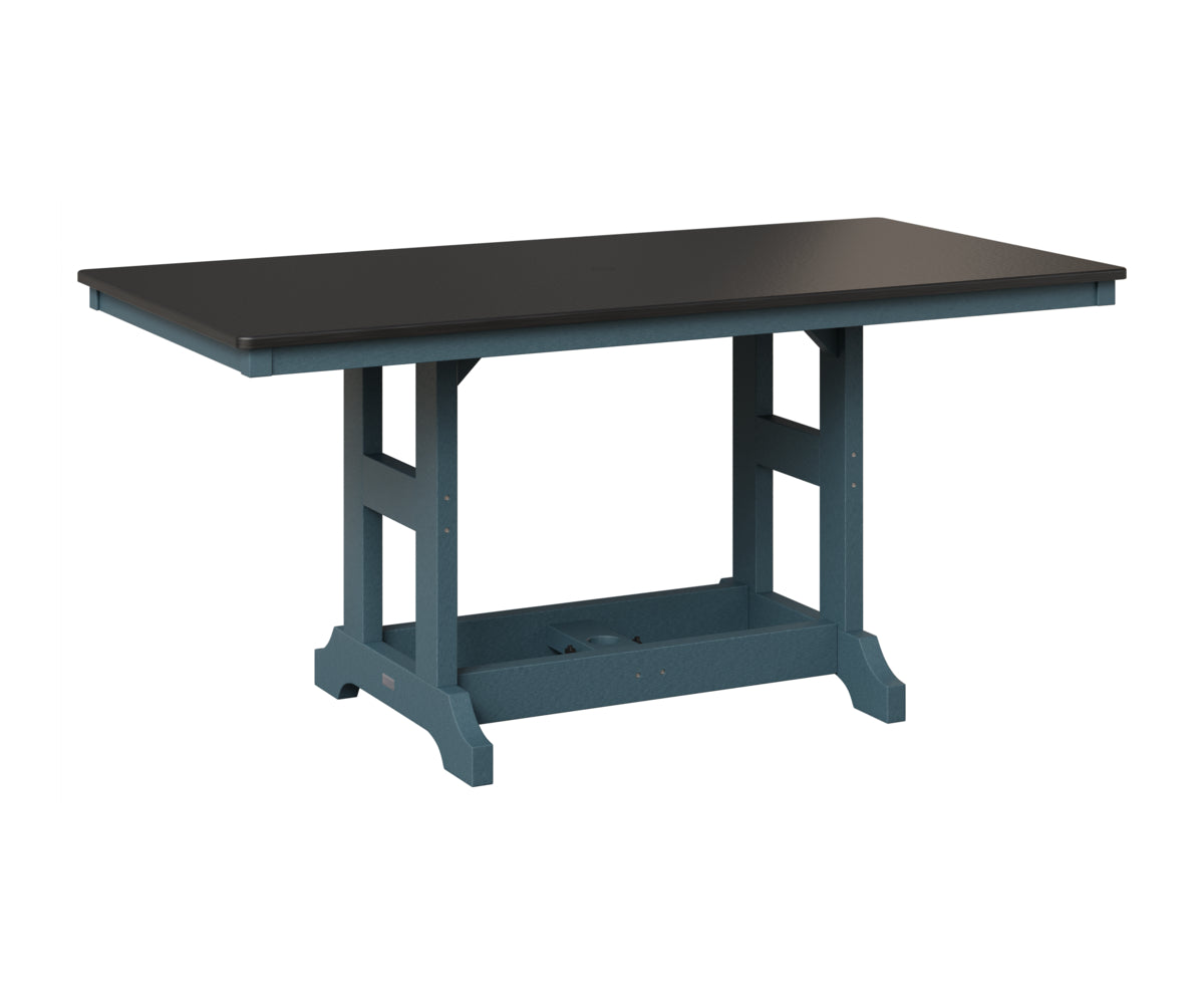 Garden Classic 33" x 66" Rectangular Table - Counter Height