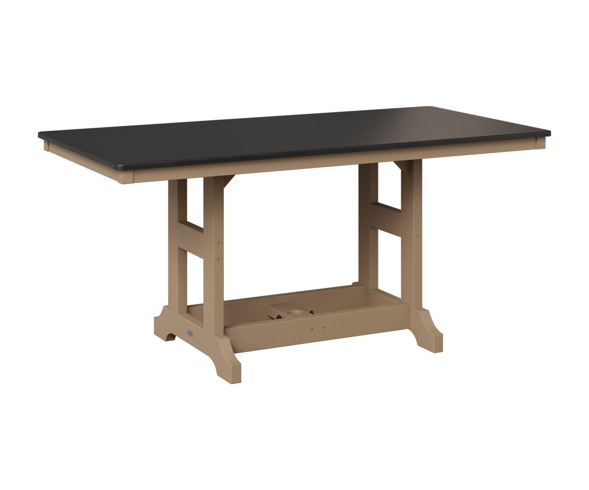 Garden Classic 33" x 66" Rectangular Table - Dining Height