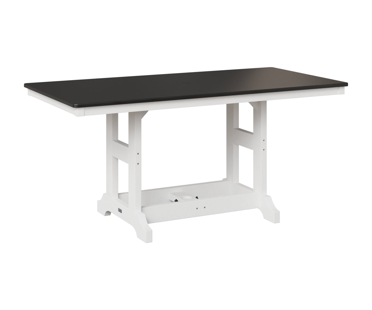 Garden Classic 33" x 66" Rectangular Table - Bar Height