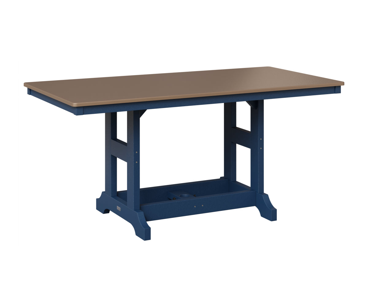 Garden Classic 33" x 66" Rectangular Table - Counter Height