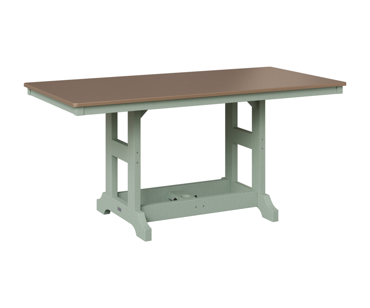 Garden Classic 33" x 66" Rectangular Table - Dining Height