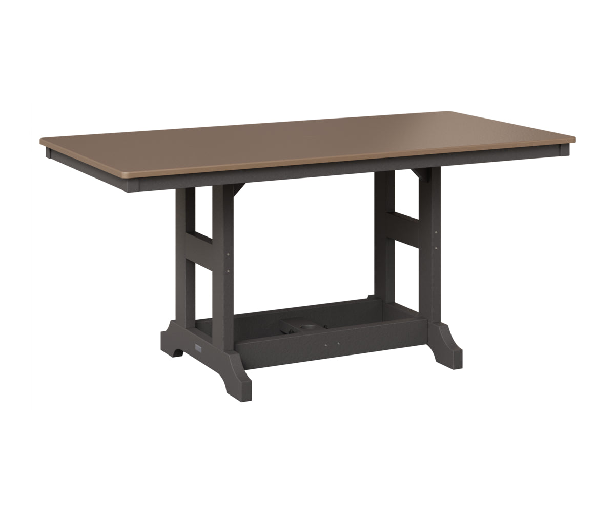Garden Classic 33" x 66" Rectangular Table - Bar Height