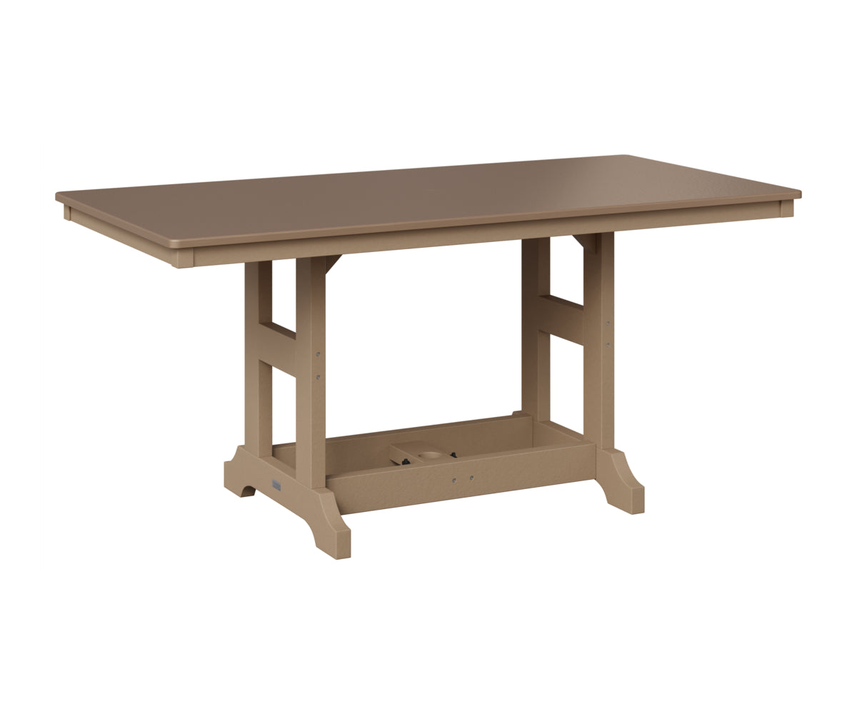 Garden Classic 33" x 66" Rectangular Table - Dining Height