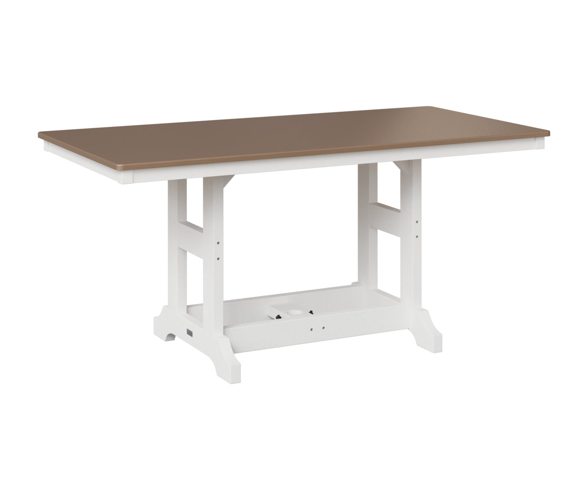Garden Classic 33" x 66" Rectangular Table - Bar Height