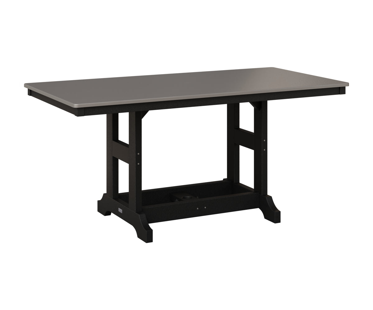 Garden Classic 33" x 66" Rectangular Table - Counter Height