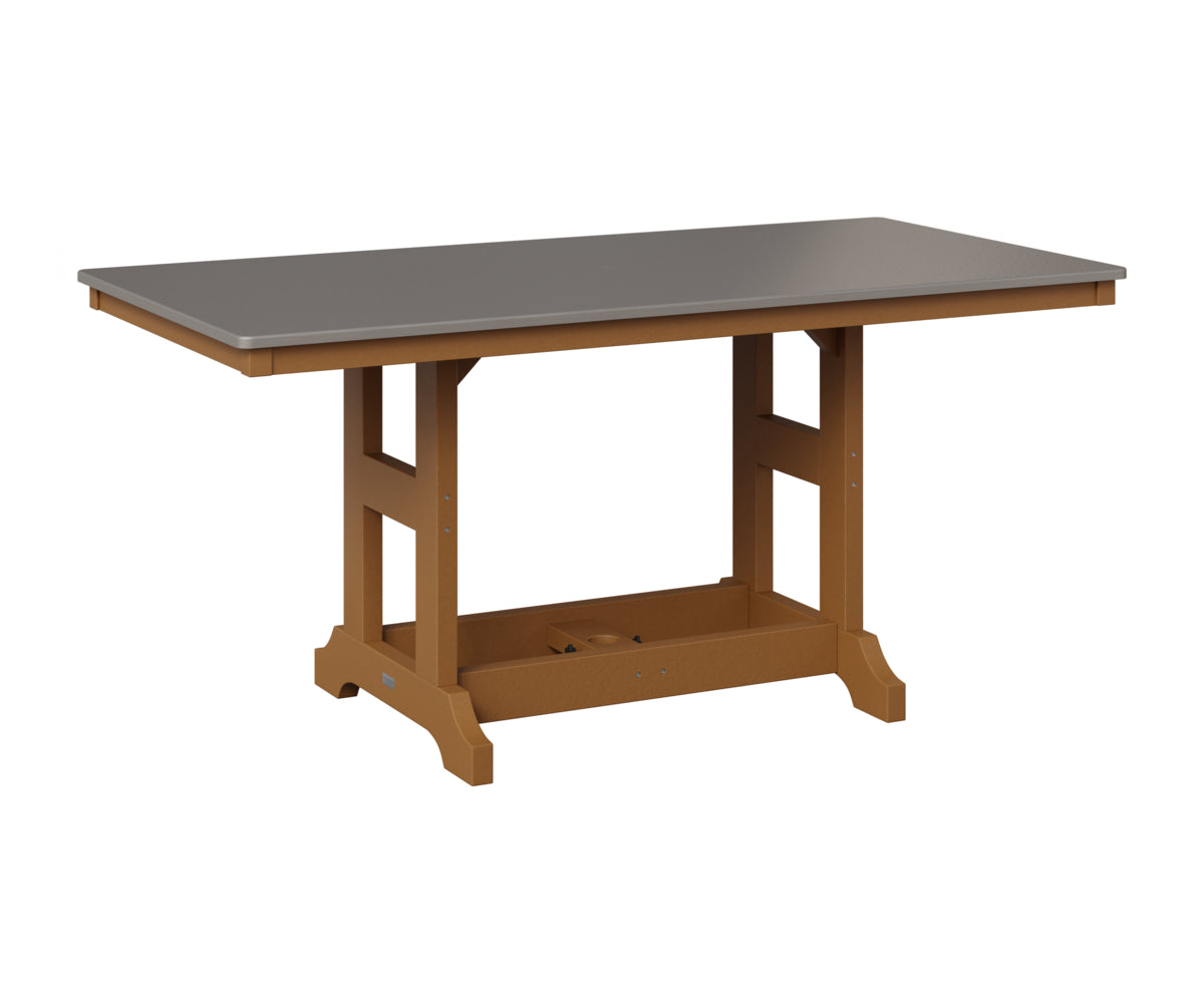 Garden Classic 33" x 66" Rectangular Table - Bar Height