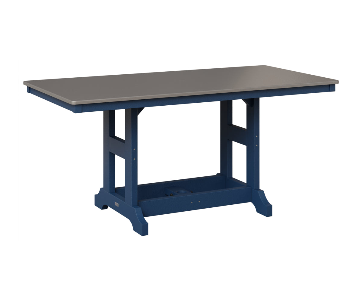 Garden Classic 33" x 66" Rectangular Table - Counter Height
