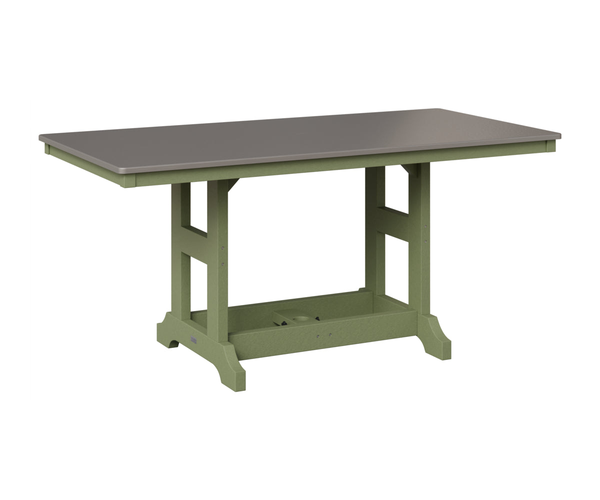 Garden Classic 33" x 66" Rectangular Table - Counter Height
