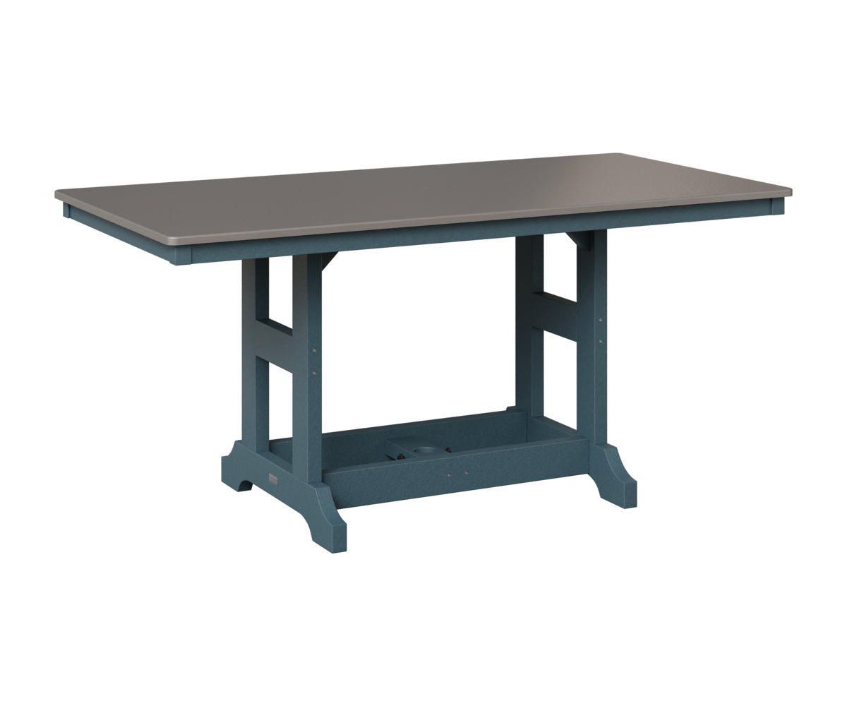 Garden Classic 33" x 66" Rectangular Table - Bar Height