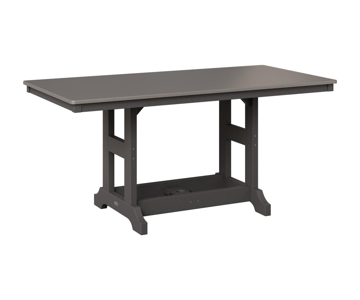 Garden Classic 33" x 66" Rectangular Table - Counter Height