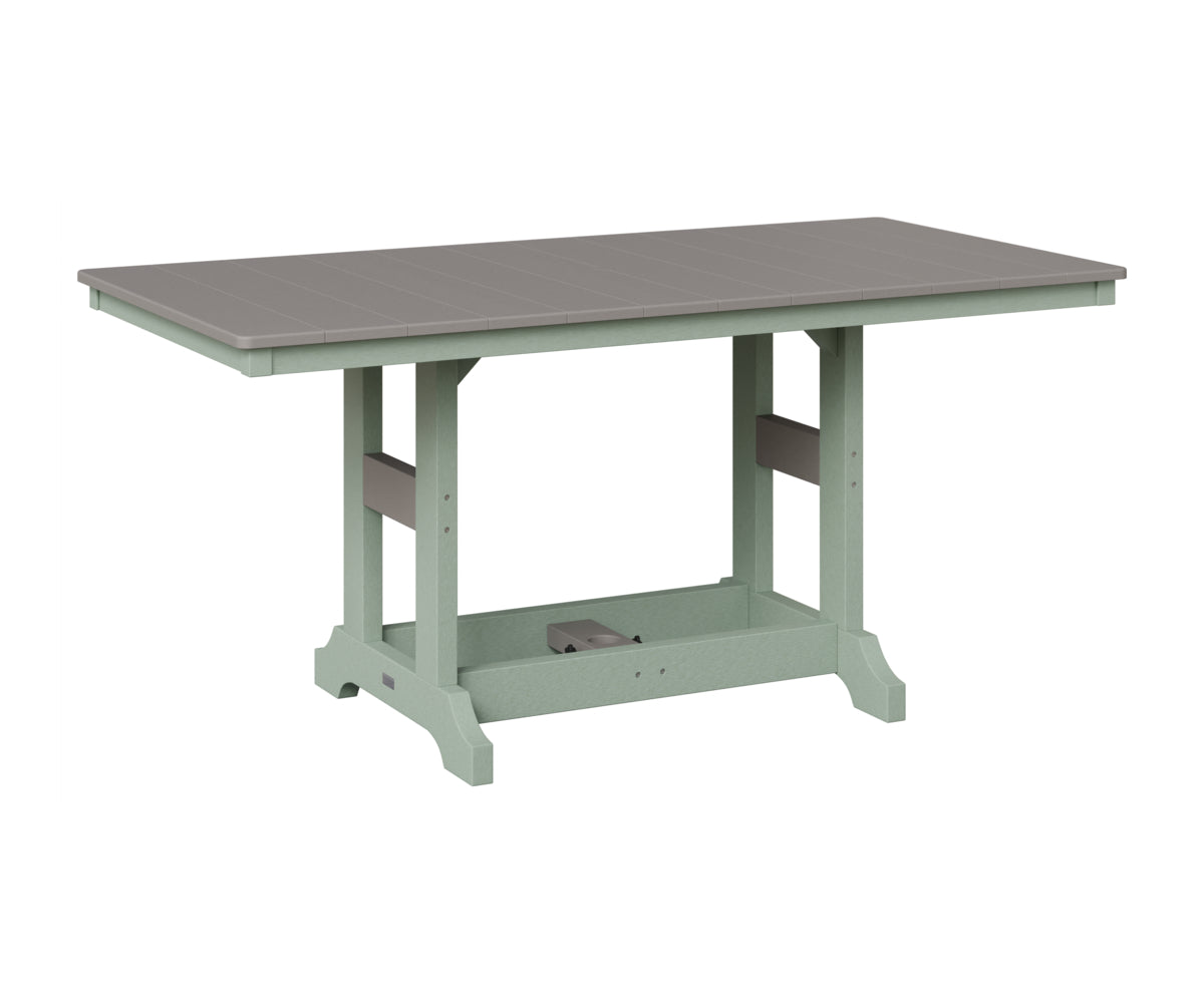 Garden Classic 33" x 66" Rectangular Table - Counter Height