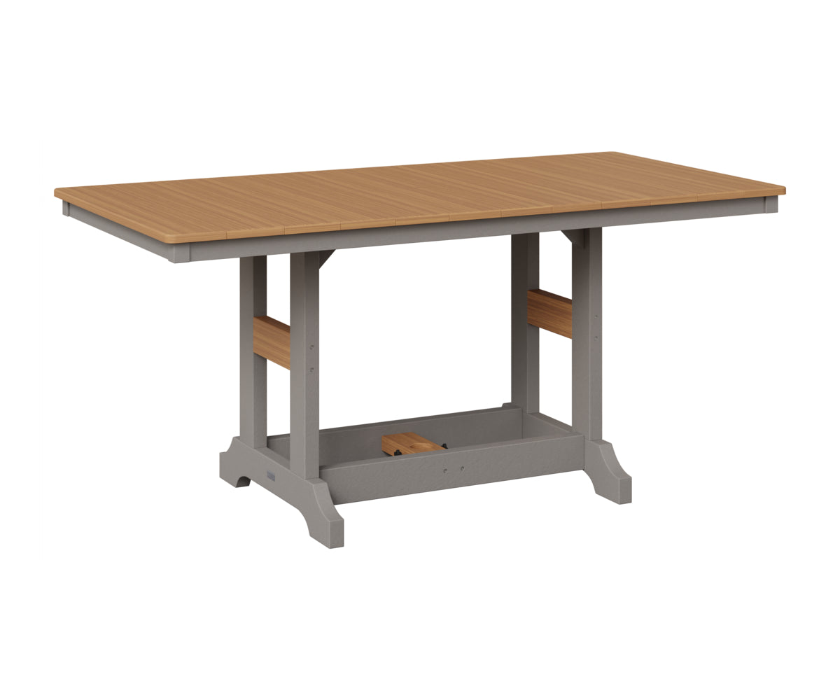 Garden Classic 33" x 66" Rectangular Table - Counter Height