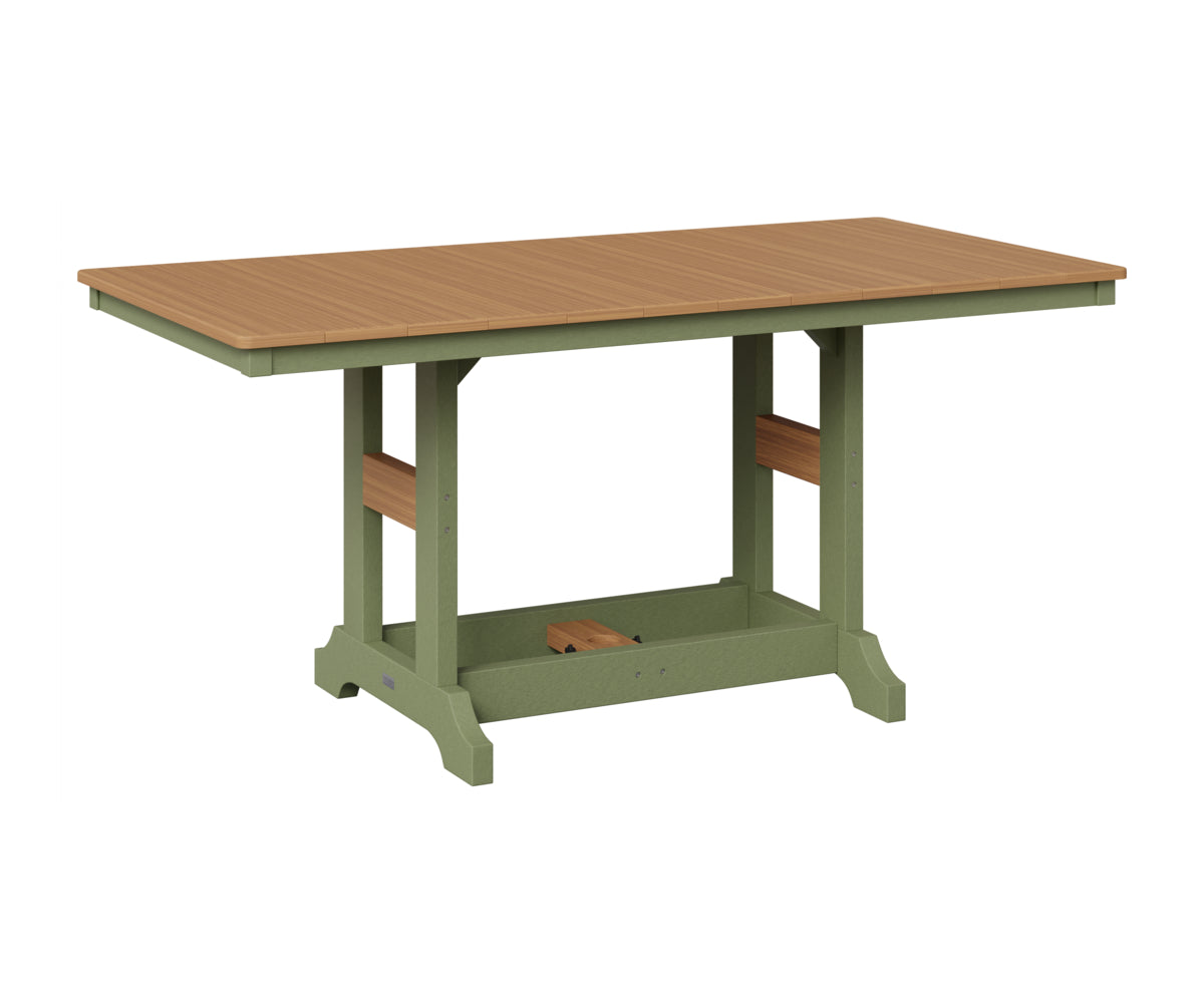 Garden Classic 33" x 66" Rectangular Table - Counter Height