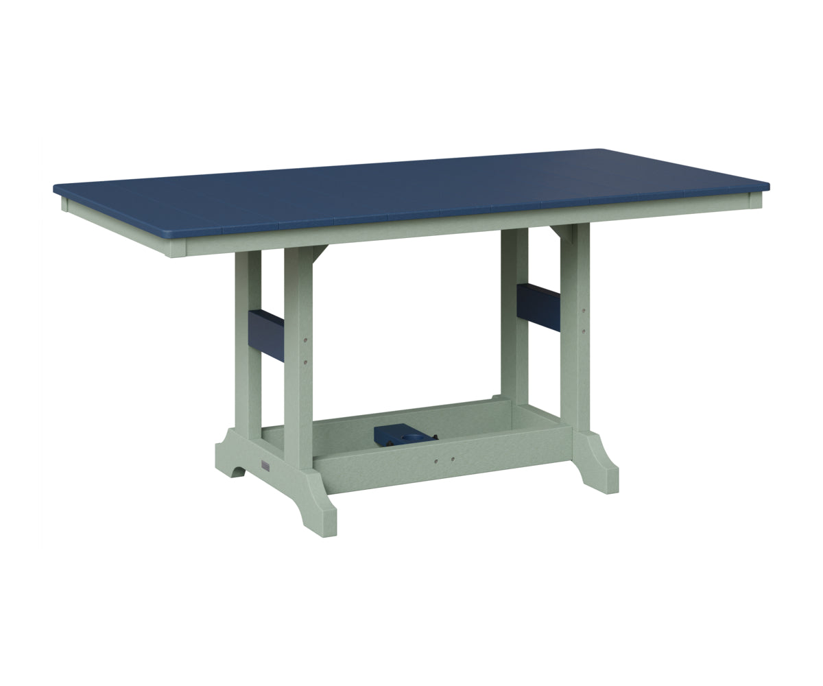 Garden Classic 33" x 66" Rectangular Table - Dining Height