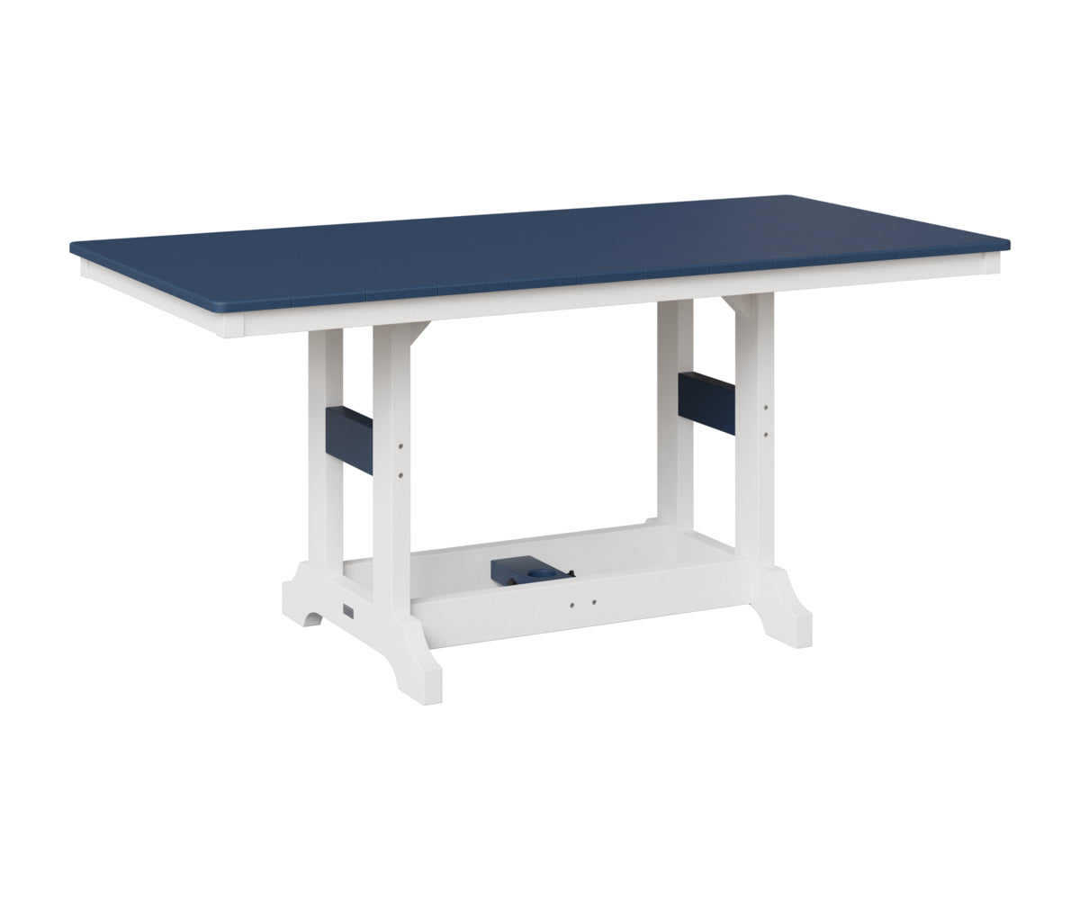 Garden Classic 33" x 66" Rectangular Table - Counter Height