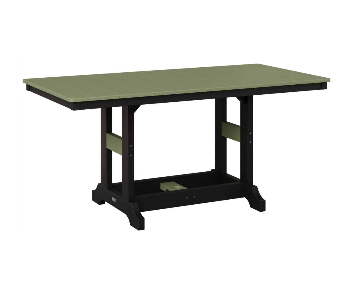 Garden Classic 33" x 66" Rectangular Table - Dining Height