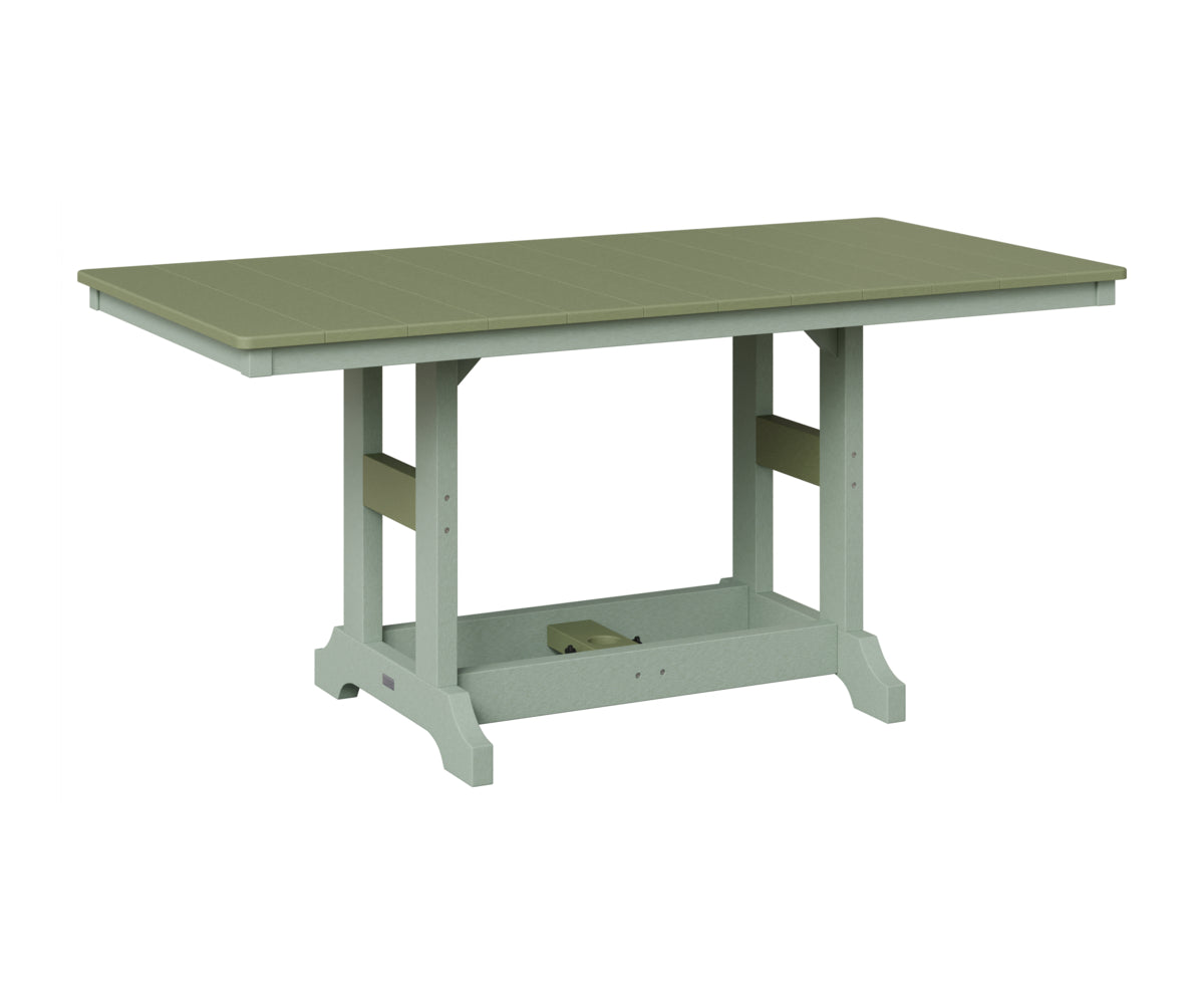 Garden Classic 33" x 66" Rectangular Table - Bar Height