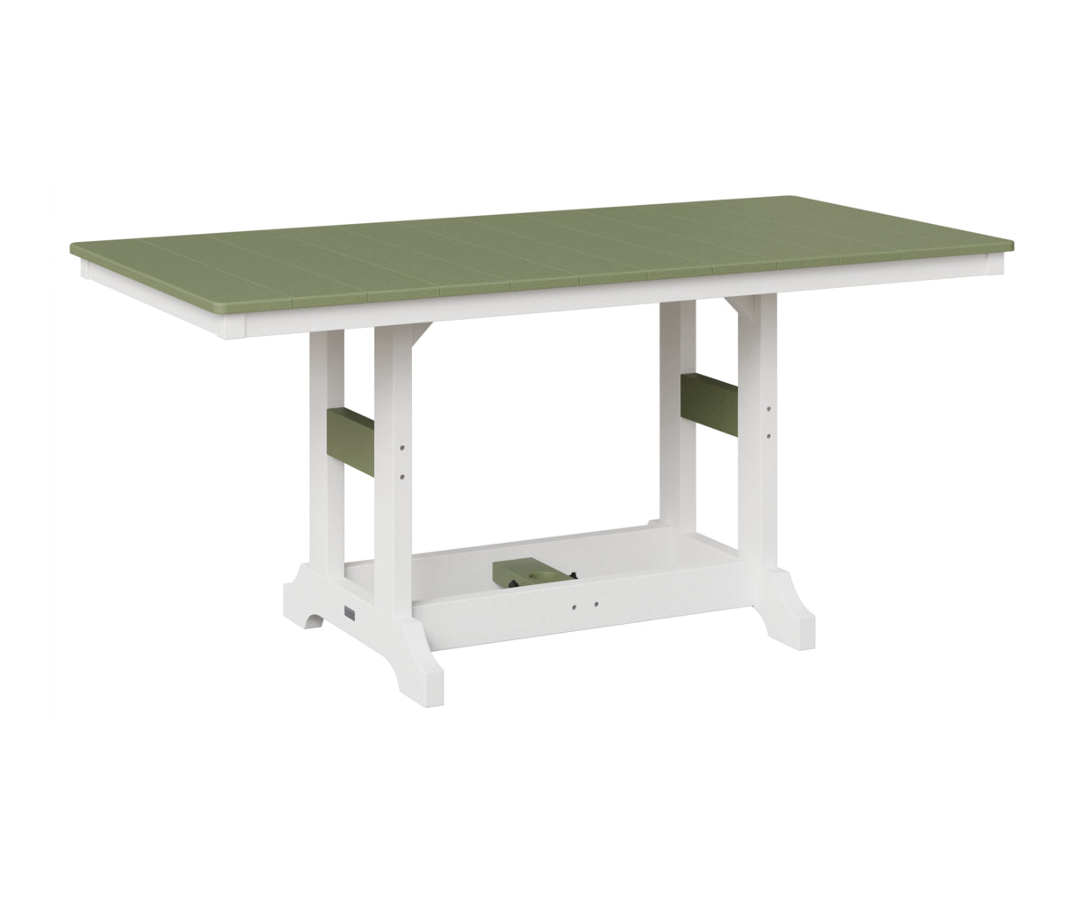 Garden Classic 33" x 66" Rectangular Table - Bar Height
