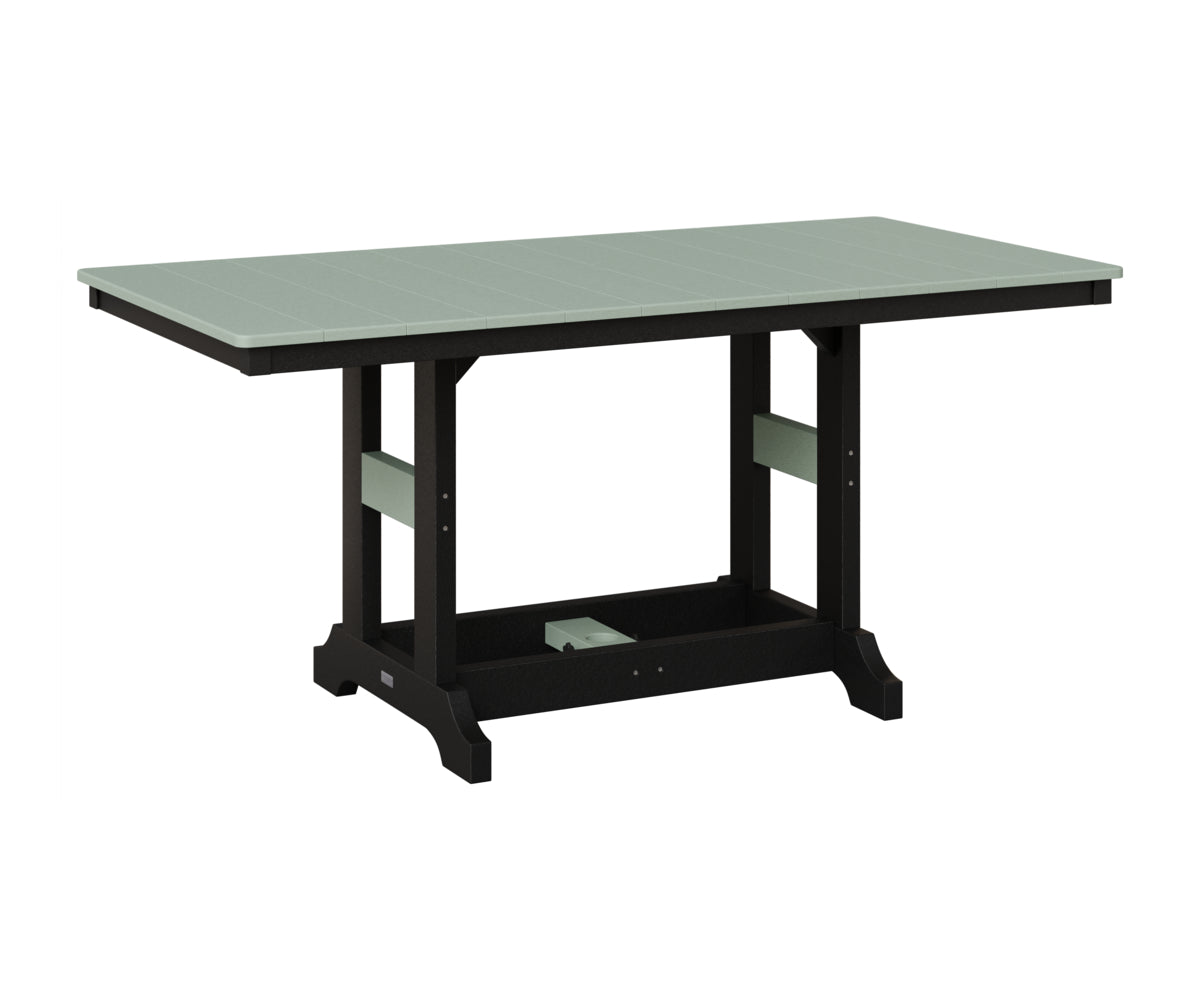 Garden Classic 33" x 66" Rectangular Table - Bar Height
