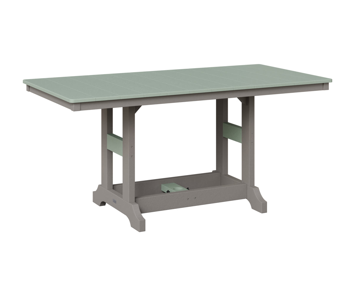 Garden Classic 33" x 66" Rectangular Table - Counter Height