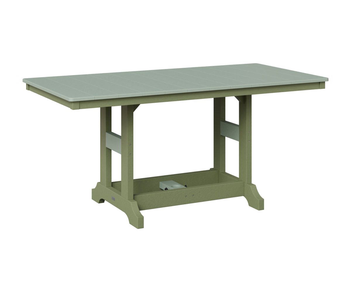Garden Classic 33" x 66" Rectangular Table - Counter Height