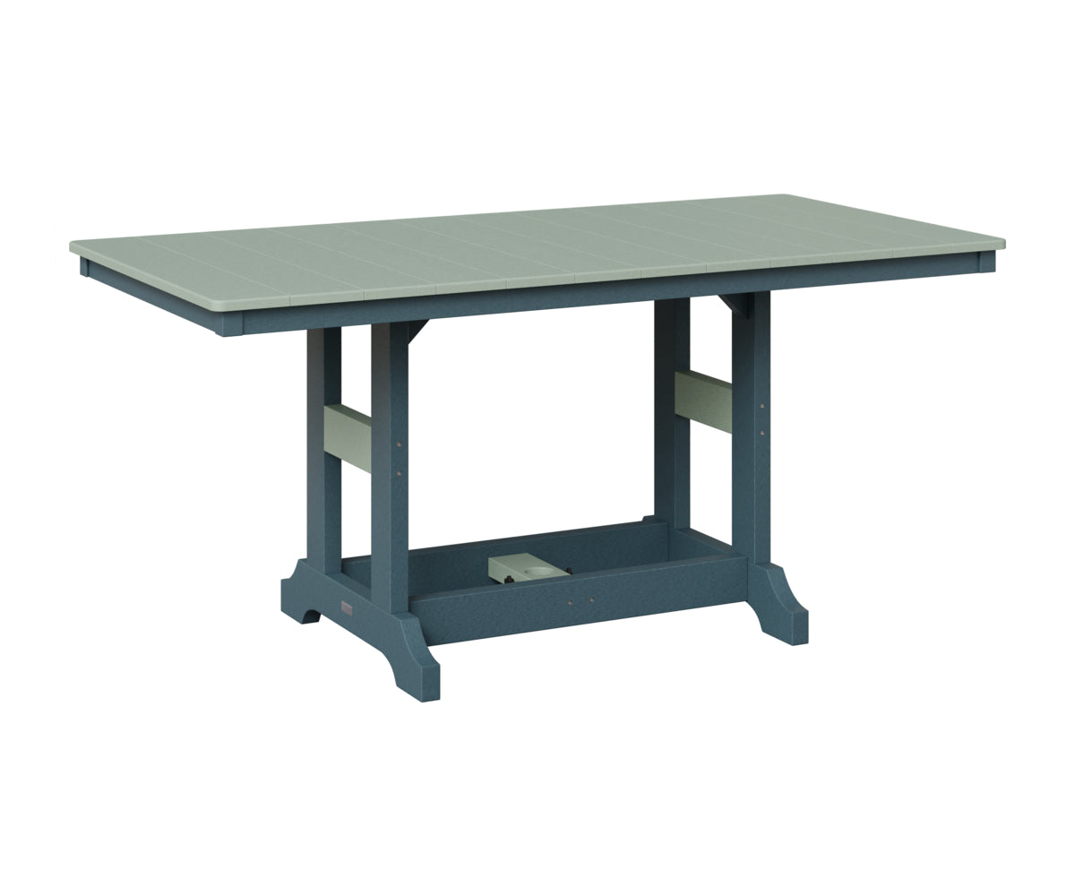 Garden Classic 33" x 66" Rectangular Table - Bar Height