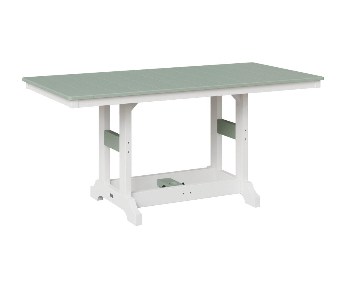 Garden Classic 33" x 66" Rectangular Table - Bar Height