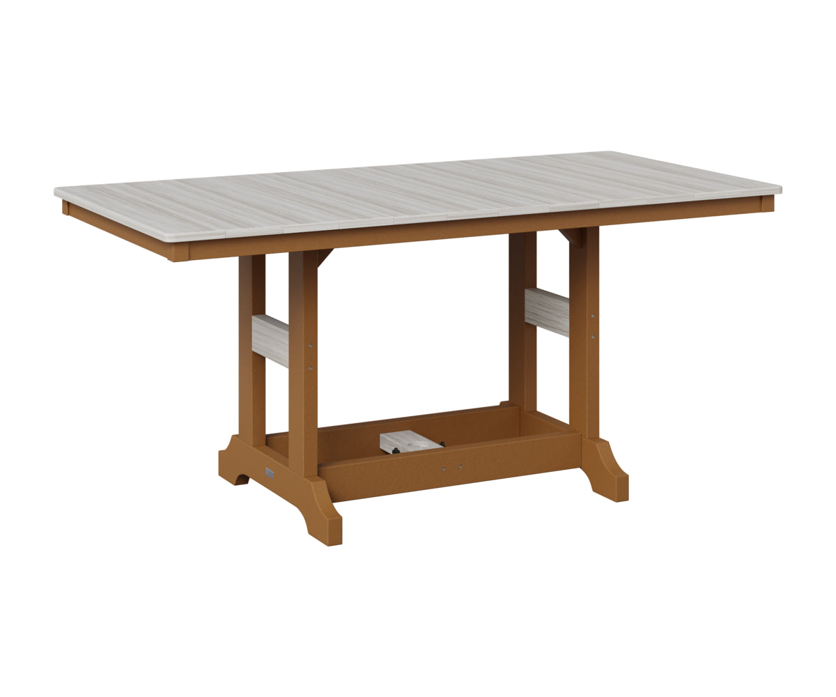 Garden Classic 33" x 66" Rectangular Table - Bar Height