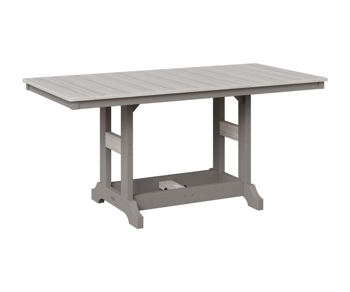 Garden Classic 33" x 66" Rectangular Table - Bar Height