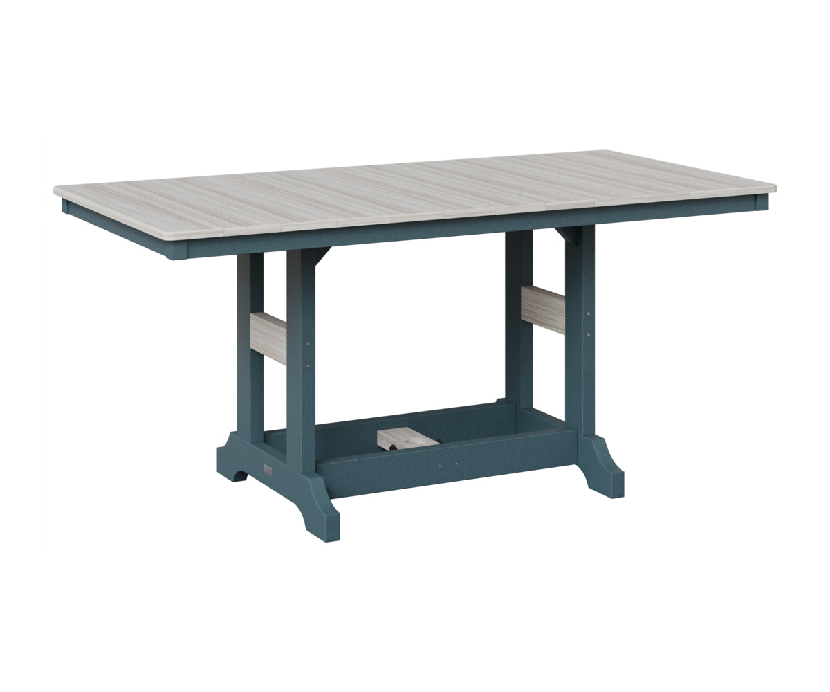 Garden Classic 33" x 66" Rectangular Table - Counter Height