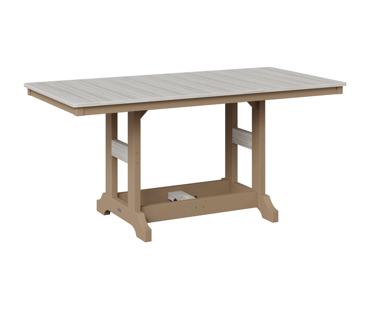 Garden Classic 33" x 66" Rectangular Table - Counter Height