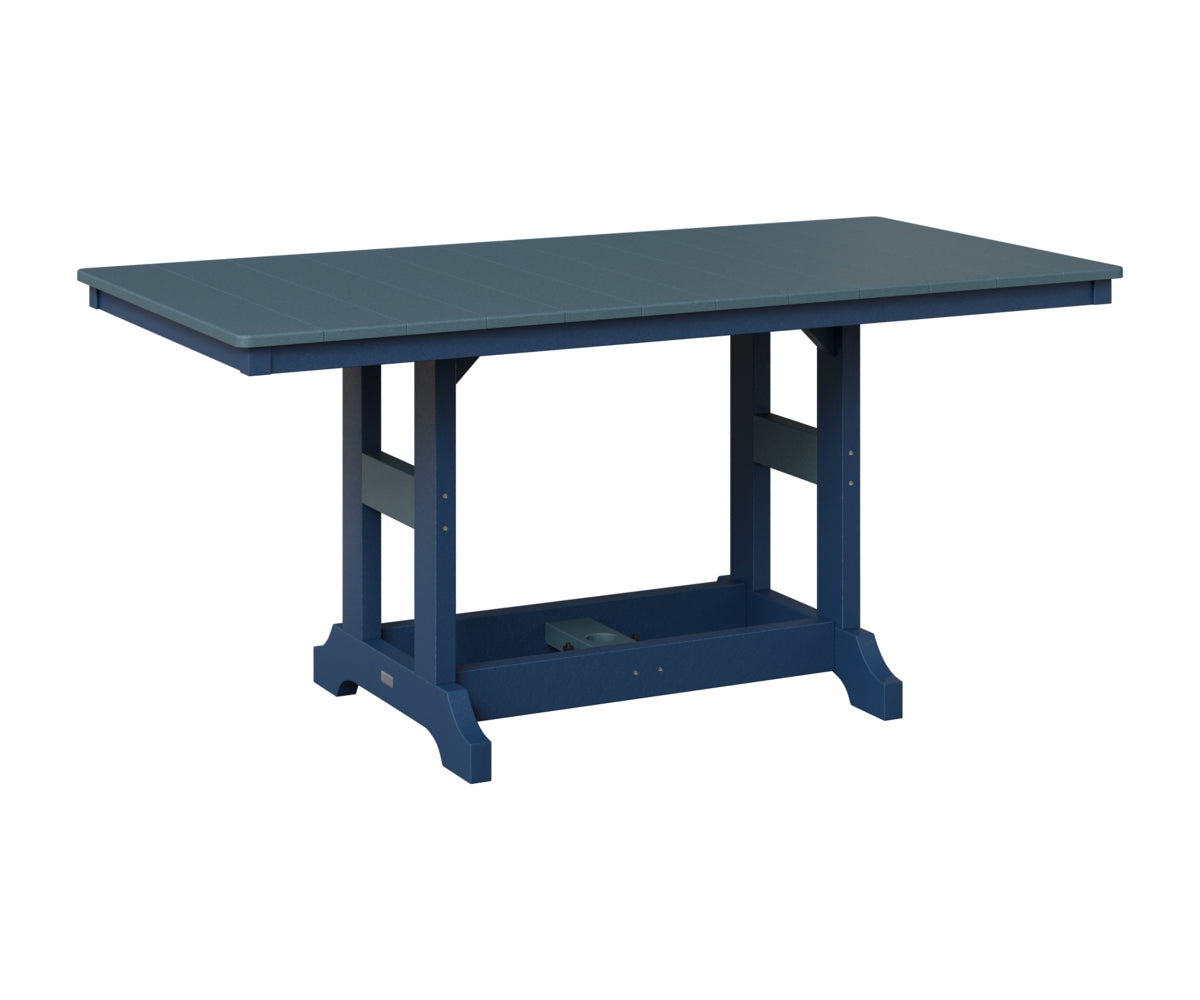 Garden Classic 33" x 66" Rectangular Table - Bar Height