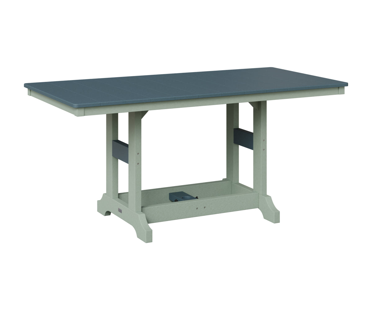 Garden Classic 33" x 66" Rectangular Table - Counter Height